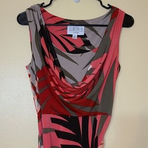 Julian Taylor Printed Dress